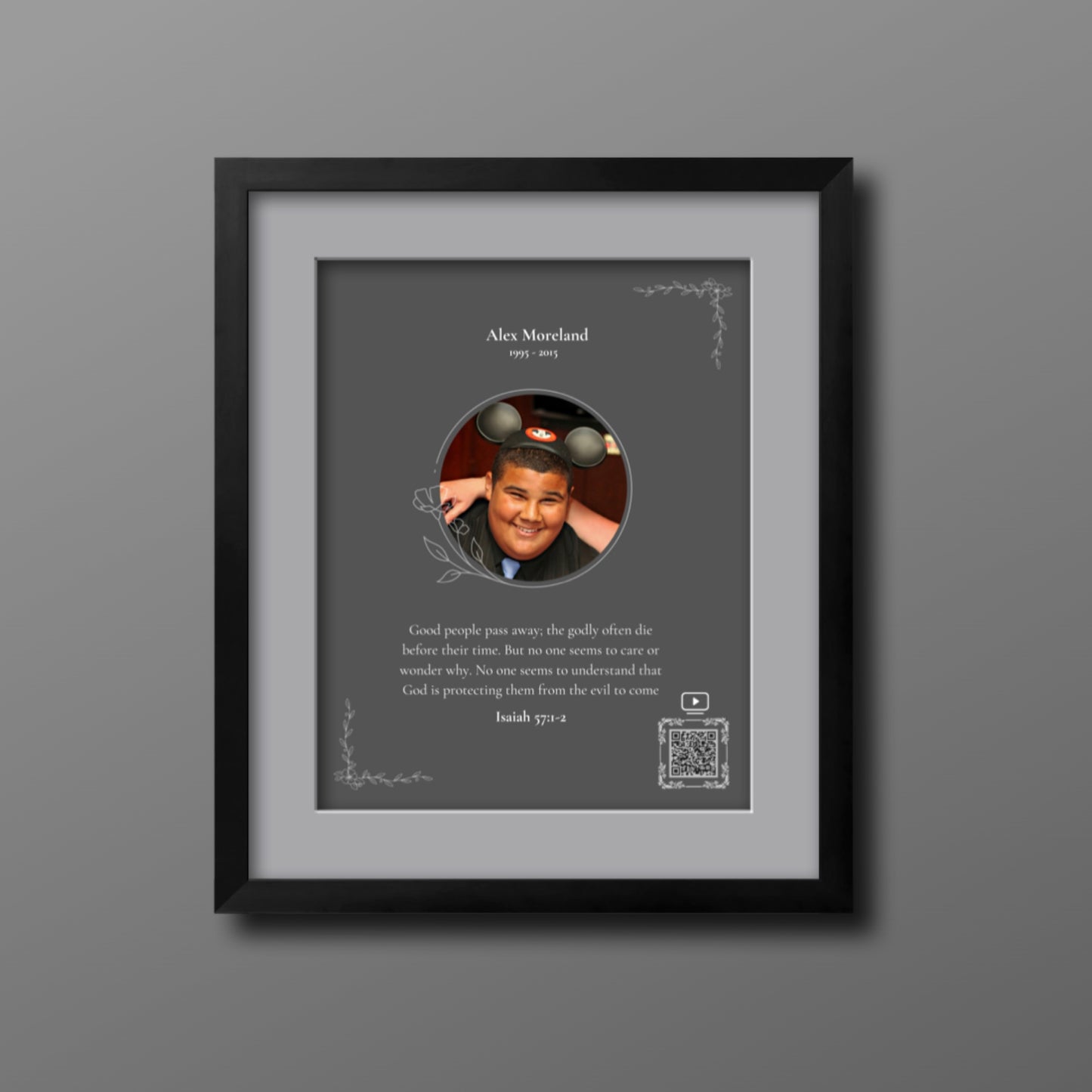 Know Your Worth Frame – Personalized