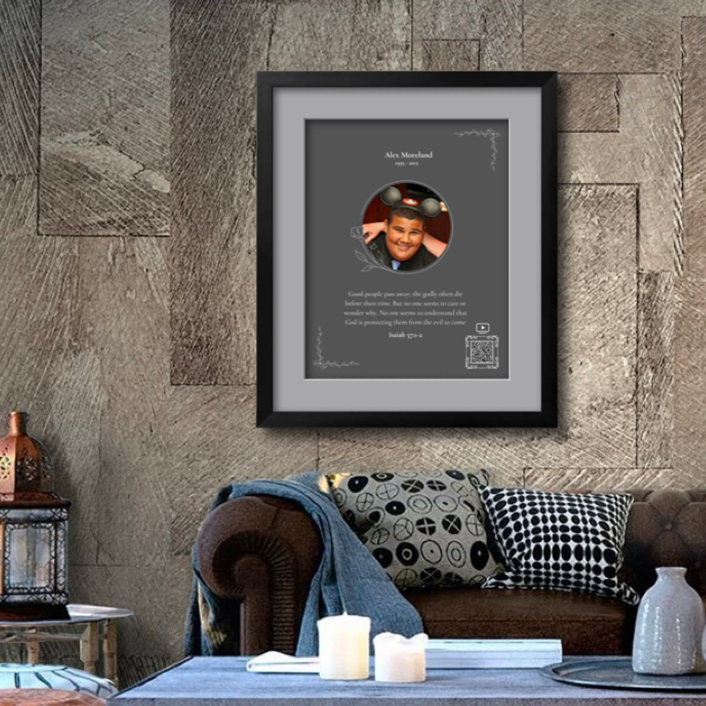 Know Your Worth Frame – Personalized