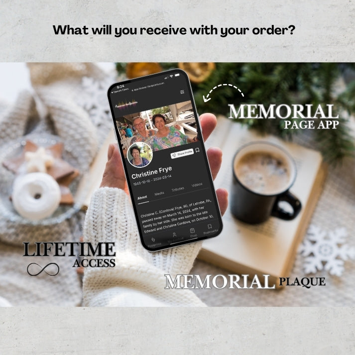 Memorial QR Code Plaque & App