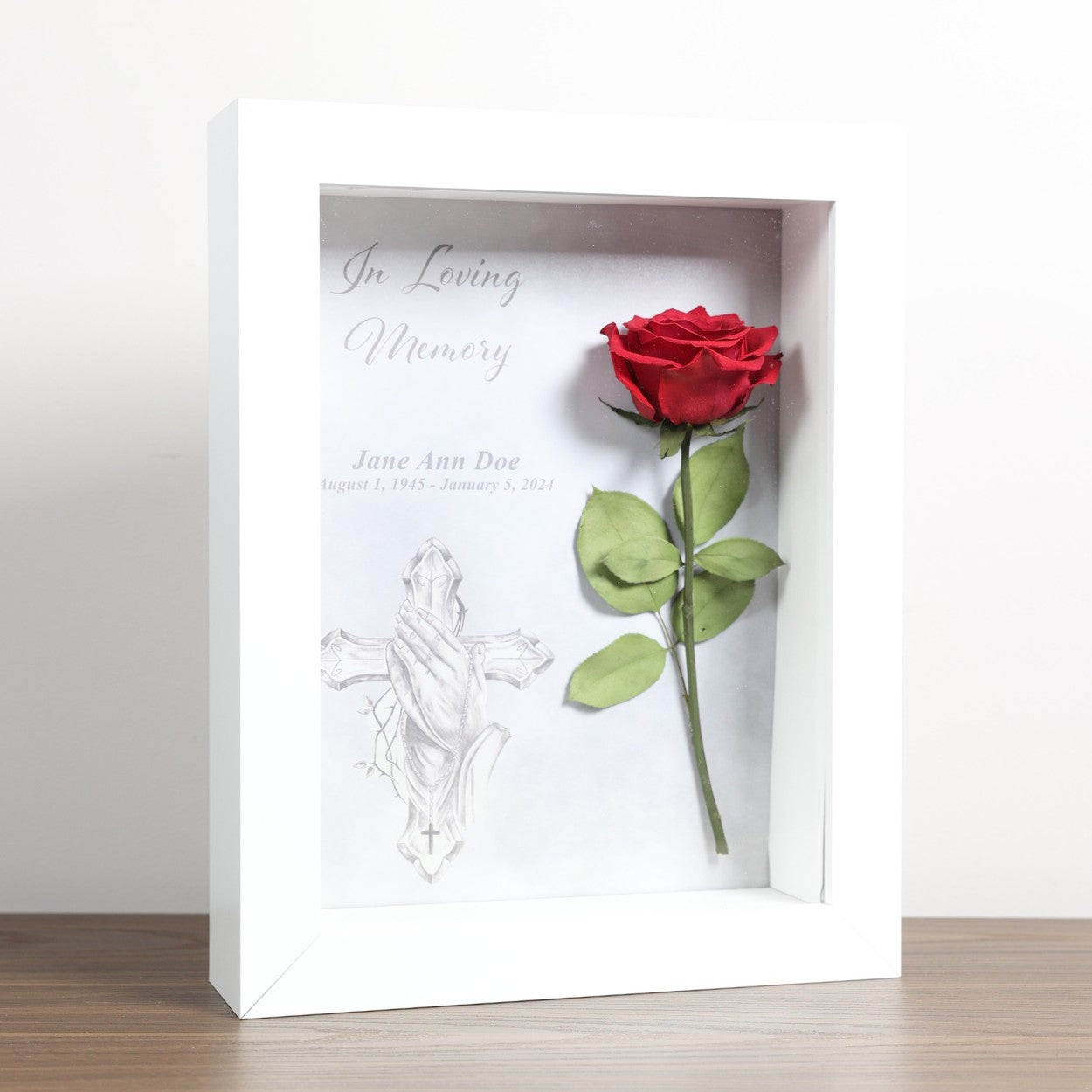 9 x 12 Single Rose